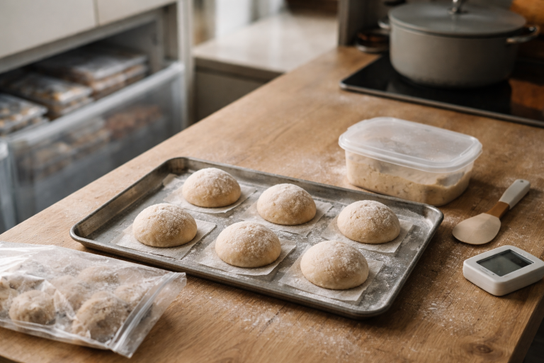 Din fryser som bage-makker: sådan fryser du dej og bager uden stress
