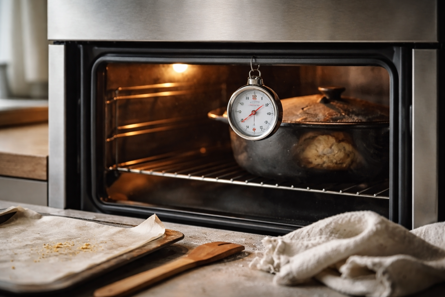 Din ovn lyver (lidt): Brug et ovntermometer og bag med ro i maven