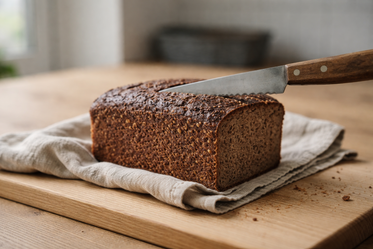 Rugbrød der smuldrer: begynd ved kniven, ikke ved opskriften