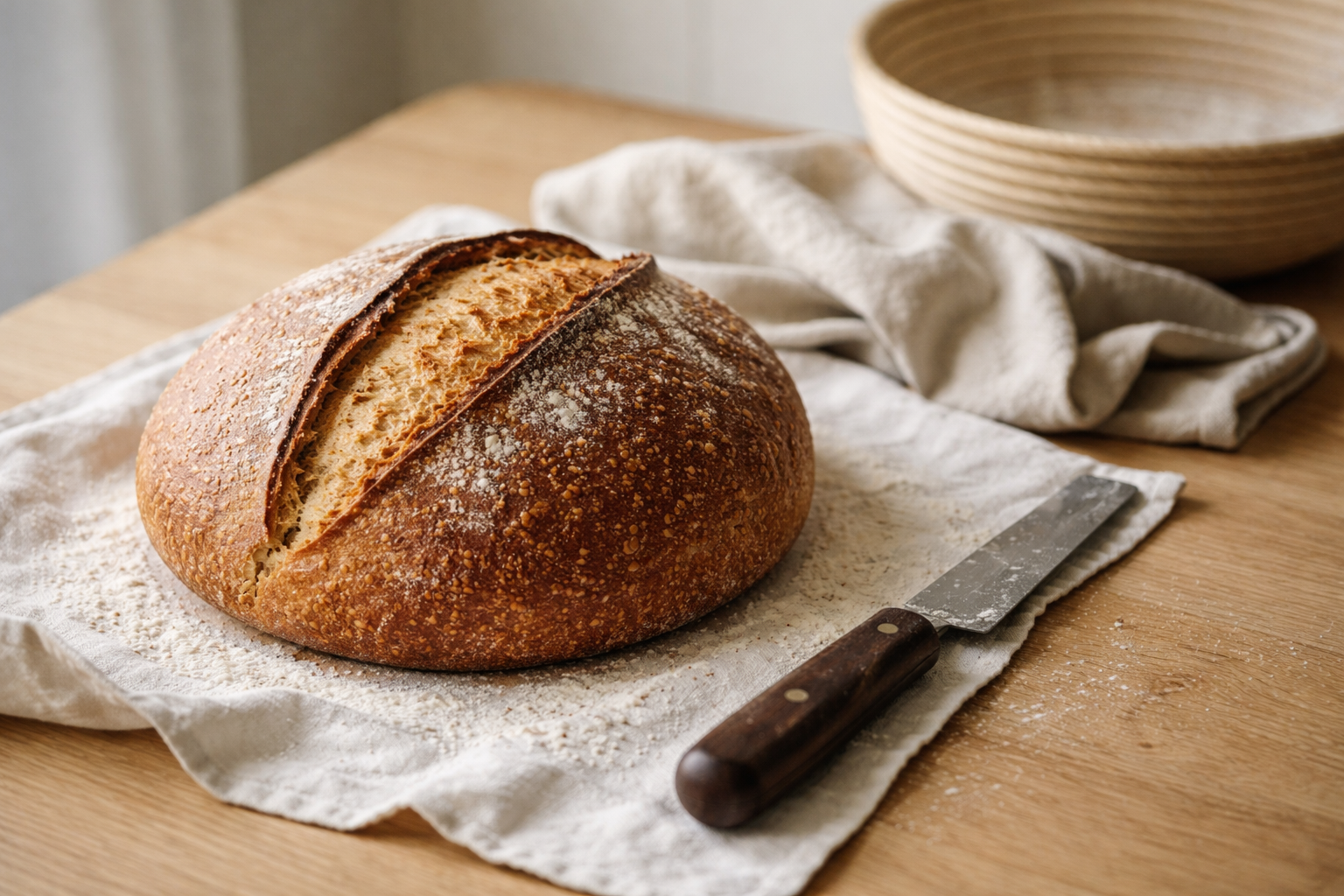 Sidespræk i surdejsbrød: Sådan læser du revnen og redder næste bagning