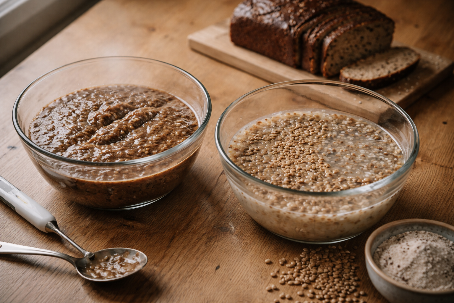 Skoldning vs iblødsætning i rugbrød: sådan vælger du den rigtige vej til saftig krumme