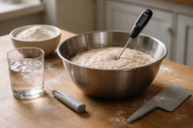 Stop med at gætte: sådan rammer du den rigtige dejtemperatur hver gang