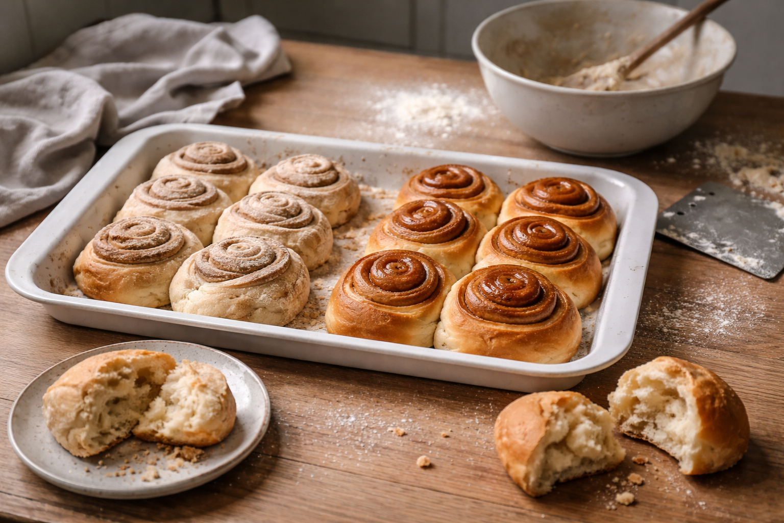 Tørre kanelsnegle og kedelige boller: her går det galt i dejen