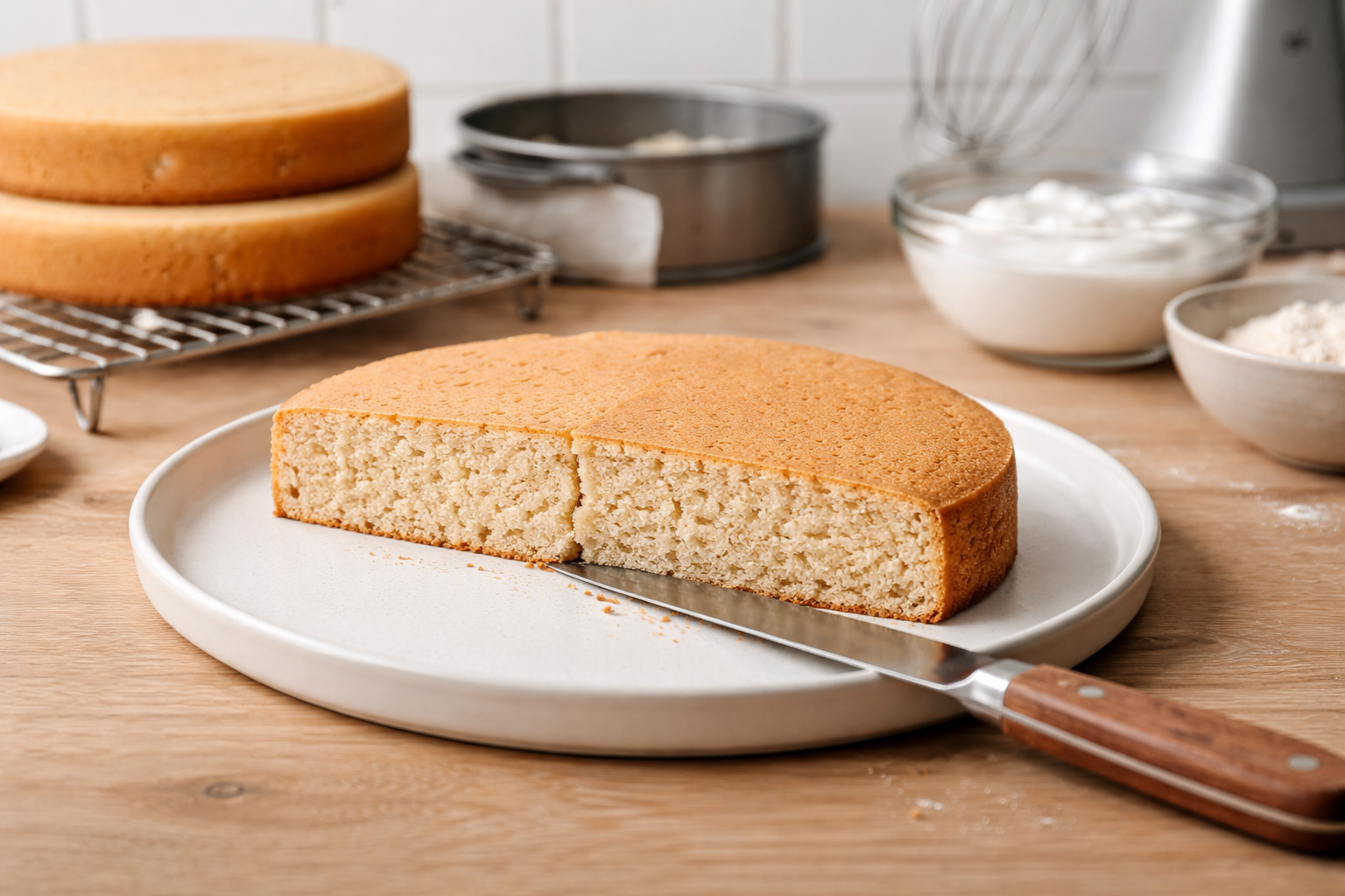 Vegansk lagkagebund uden æg, der faktisk kan skæres: mine 3 testede veje til en klassisk lagkage