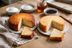 Har du også prøvet at bytte sukker ud og fået en mærkelig kage?