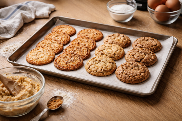 Sprød kant vs chewy midte - én småkagedej der kan begge dele