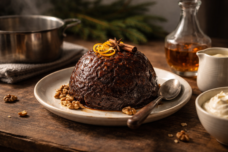 Christmas pudding - engelsk juleklassiker med dampning, holdbarhed og servering